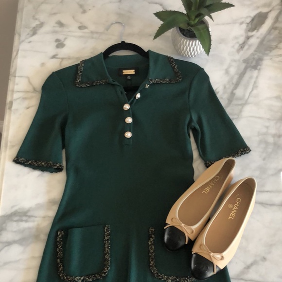 Alexia Admor Piper Dress in Emerald - Picture 3 of 10
